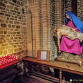 A much-revered wooden sculpture of the Pieta